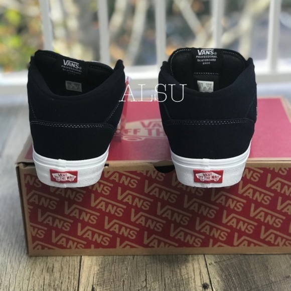 NWT VANS HALF CAB Black Men’s sneakers AUTHENTIC - Picture 7 of 8